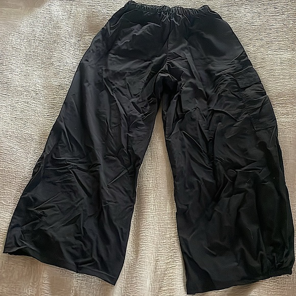 Urban Outfitters; Parachute, Scrunch Waist, Open Legged, Baggy, Pants - Picture 3 of 3